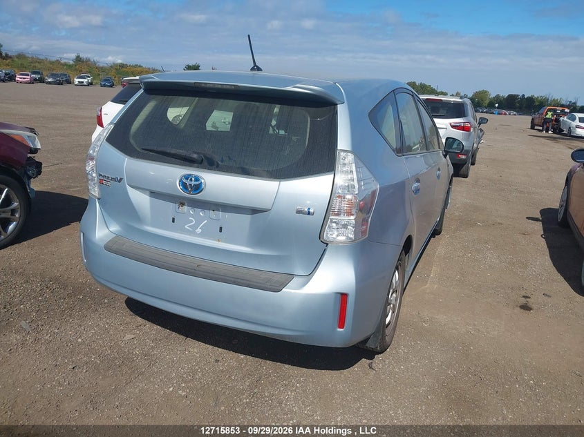 Vin: jtdzn3euxej002930, lot: 3122500, toyota prius v 20144
