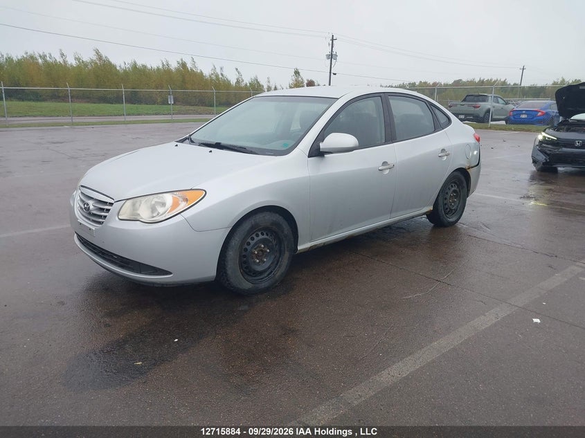 2010 Hyundai Elantra Gl, Удар спереди, IAAI, VIN KMHDU4BD3AU053911 — фото 2
