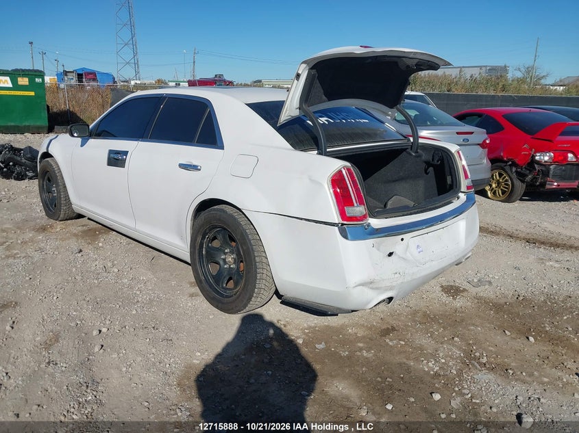 Vin: 2c3ca6ct3bh573657, lot: 3122535, chrysler 300c 20113