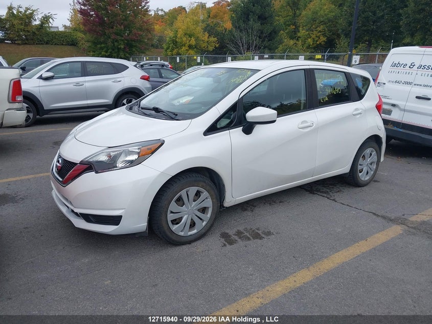 Vin: 3n1ce2cp0jl371640, lot: 3122587, nissan versa note 1.6 s/1.6 sr/1.6 sv 20182