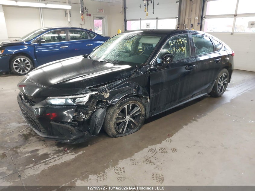 Vin: 19xfl2h57ne400469, lot: 3122619, honda civic lx 20222
