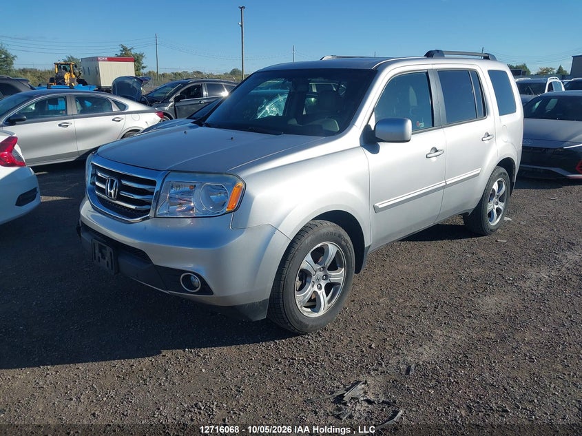 Vin: 5fnyf4h56eb503582, lot: 3122745, honda pilot exl 20142