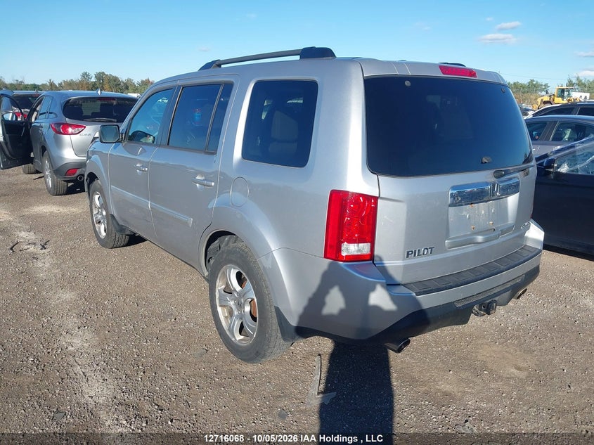 Vin: 5fnyf4h56eb503582, lot: 3122745, honda pilot exl 20143