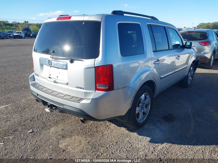 Vin: 5fnyf4h56eb503582, lot: 3122745, honda pilot exl 20144