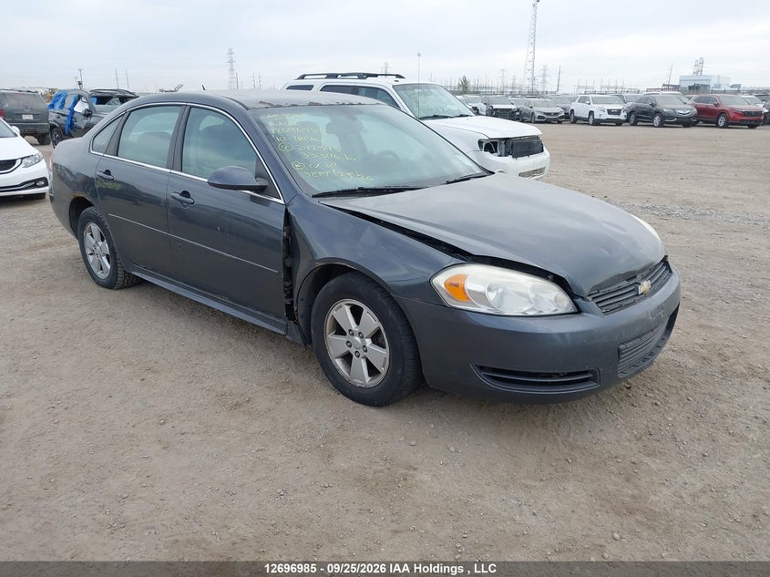 2010 Chevrolet Impala Lt, Front, IAAI, VIN 2G1WB5EK4A1242543