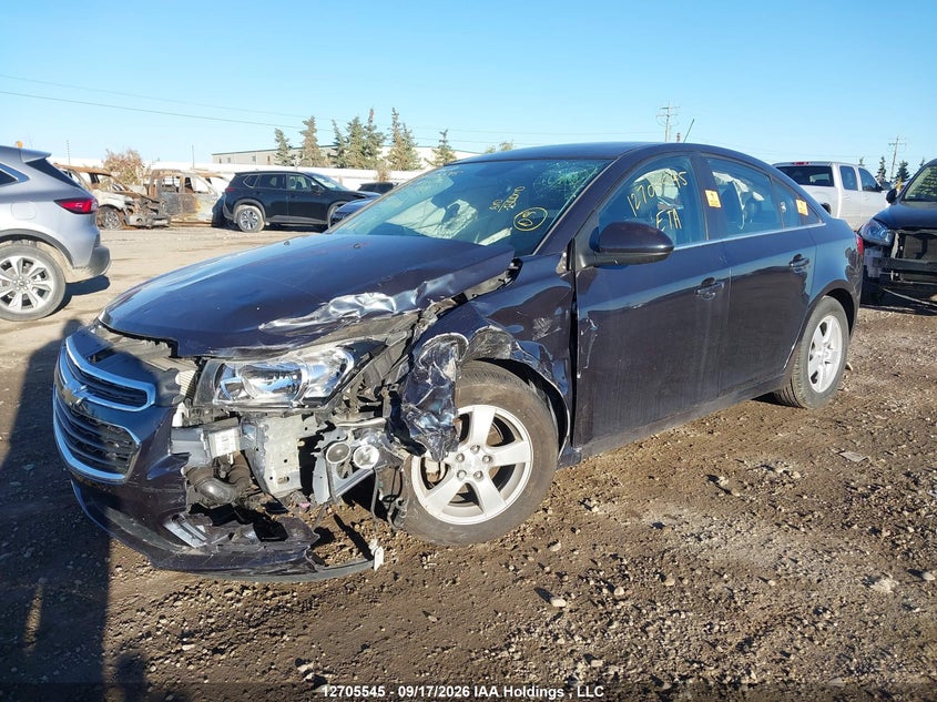 2015 Chevrolet Cruze 2Lt, Био/химия, IAAI, VIN 1G1PE5SB9F7182253 — фото 2