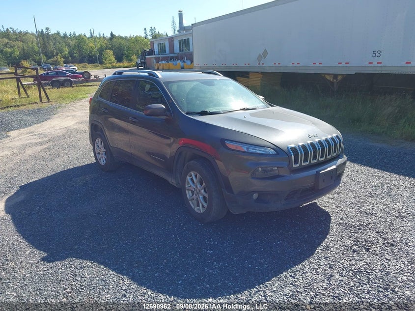 2016 Jeep Cherokee North, Удар сзади, IAAI, VIN 1C4PJMCB2GW100950