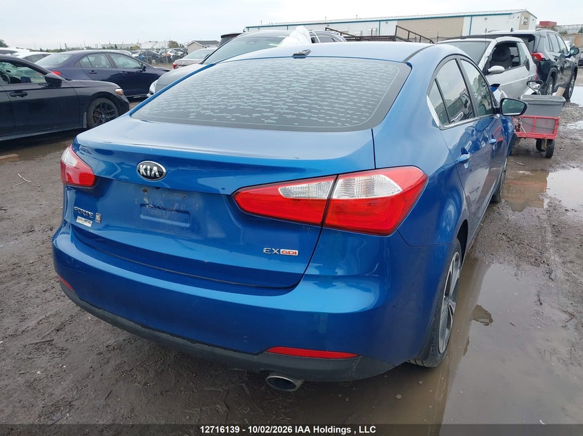 Vin: knafx4a8xe5176028, lot: 3122864, kia forte 20144