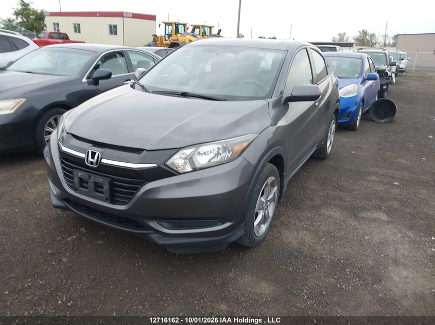 2017 Honda Hr-V Lx, Удар спереди, IAAI, VIN 3CZRU6H3XHM101627 — фото 2