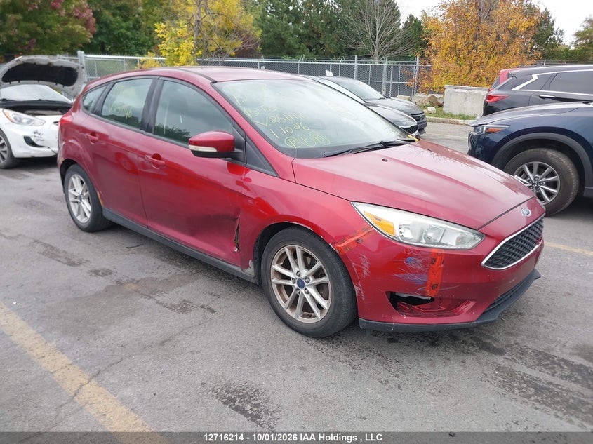 2015 Ford Focus, Front, IAAI, VIN 1FADP3K26FL251146
