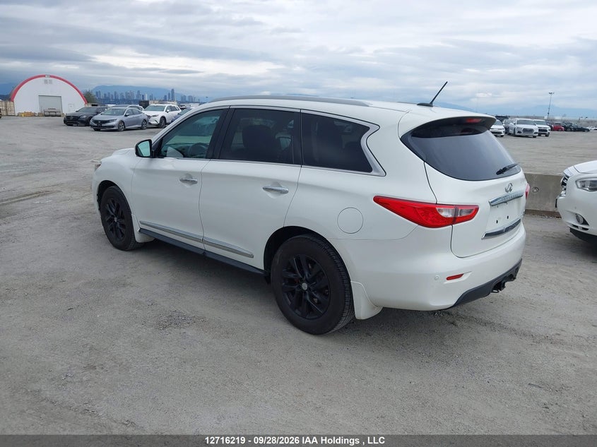 Vin: 5n1al0mm5dc315420, lot: 3122947, infiniti jx35 20133