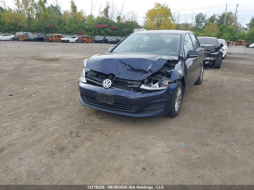 Vin: 3vw217au7gm066260, lot: 3122956, volkswagen golf s/se/sel 20162