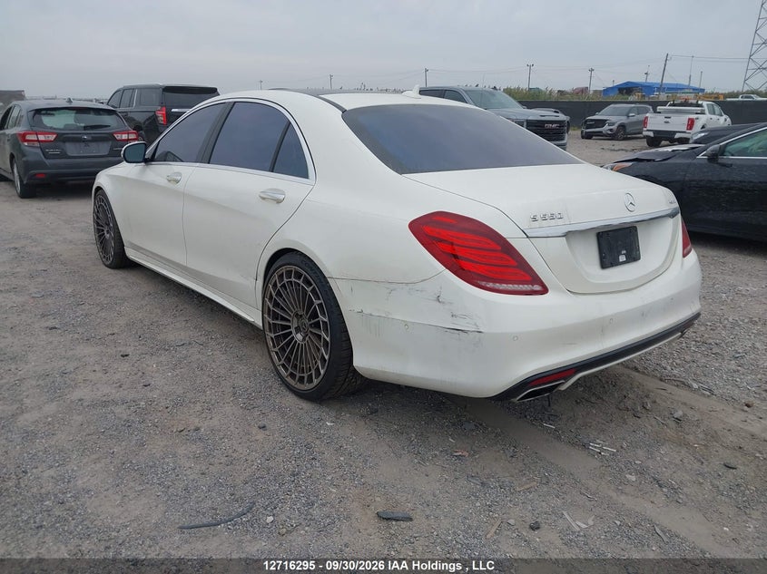 Vin: wddug8fb7fa165301, lot: 3123023, mercedes-benz s 550 4matic 20153