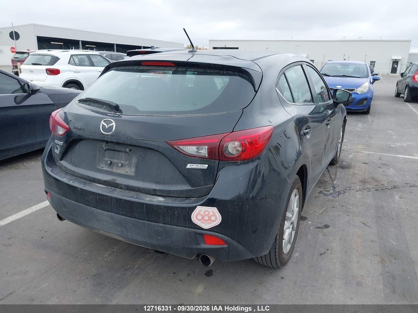 Vin: 3mzbm1l78fm129232, lot: 3123059, mazda 3 20154