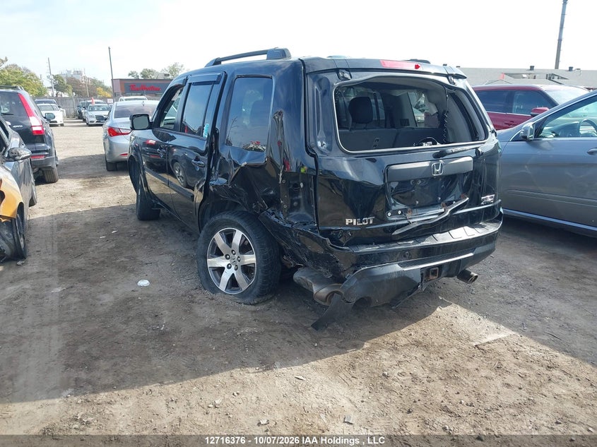 Vin: 5fnyf4h96cb505591, lot: 3123110, honda pilot touring 20123