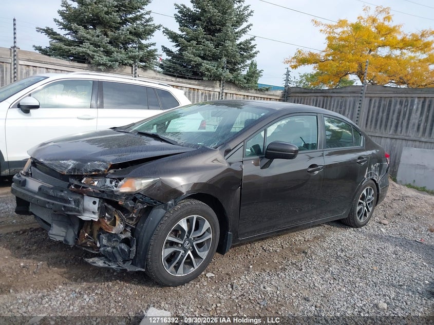 Vin: 2hgfb2f57eh023878, lot: 3123127, honda civic ex 20142