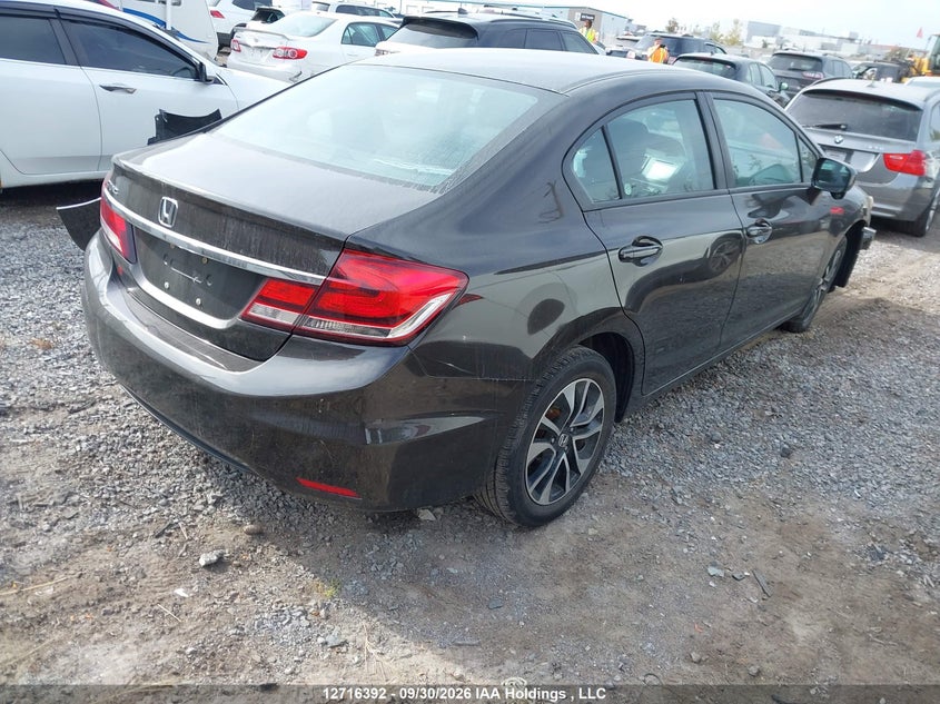 Vin: 2hgfb2f57eh023878, lot: 3123127, honda civic ex 20144
