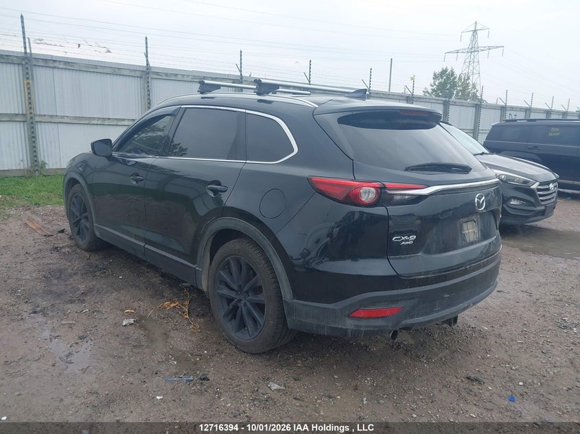 Vin: jm3tcbcy1k0304496, lot: 3123130, mazda cx-9 touring 20193