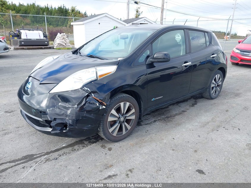 Vin: 1n4bz0cp4gc300968, lot: 3123204, nissan leaf s/sl/sv 20162