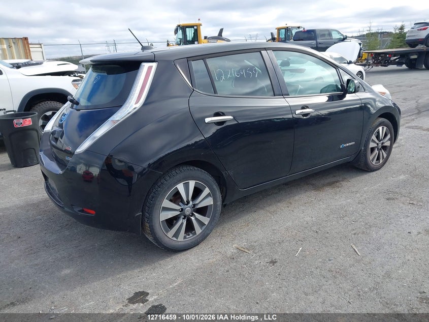 Vin: 1n4bz0cp4gc300968, lot: 3123204, nissan leaf s/sl/sv 20164
