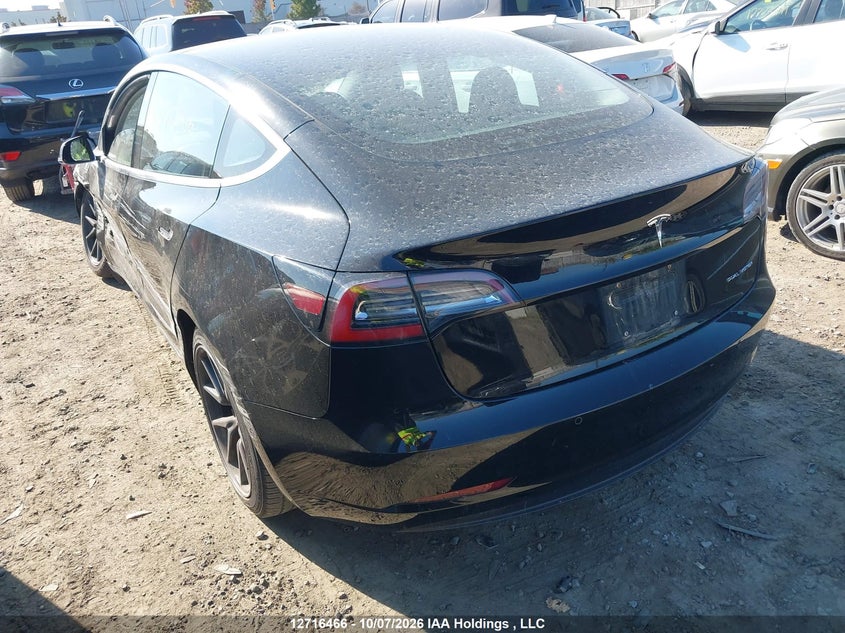 Vin: 5yj3e1eb2jf106712, lot: 3123213, tesla model 3 long range/performance 20183