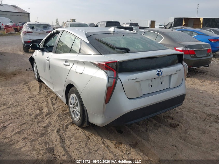 Vin: jtdkbrfu2h3034565, lot: 3123219, toyota prius 20173
