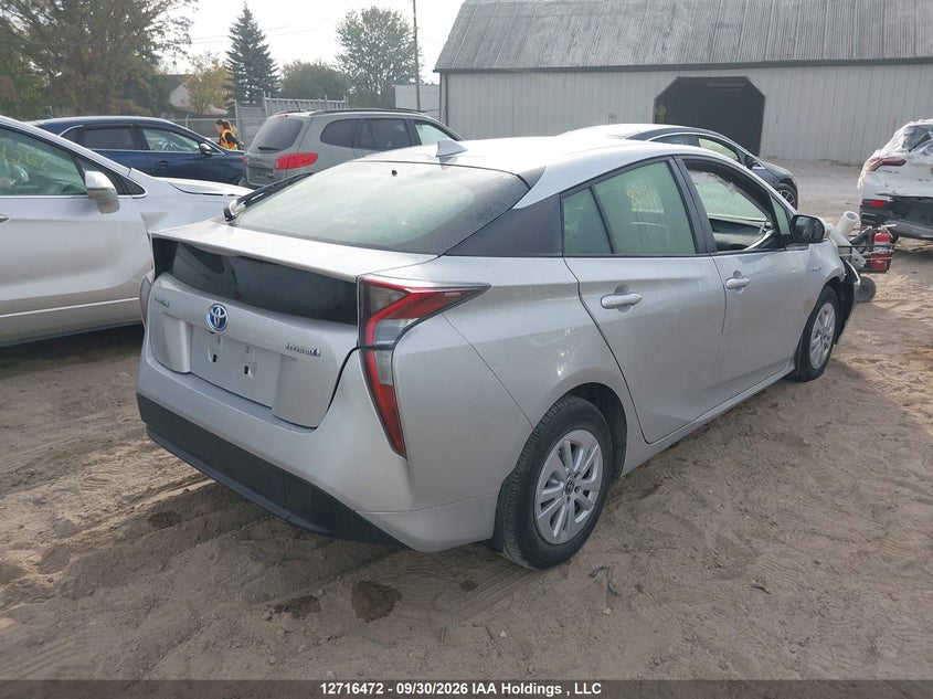 Vin: jtdkbrfu2h3034565, lot: 3123219, toyota prius 20174