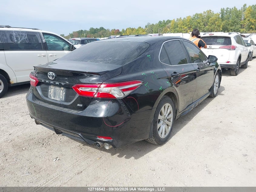 Vin: 4t1b11hk2ku824543, lot: 3123291, toyota camry se 20194