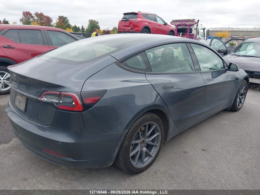 Vin: 5yj3e1ea3nf258320, lot: 3123295, tesla model 3 20224