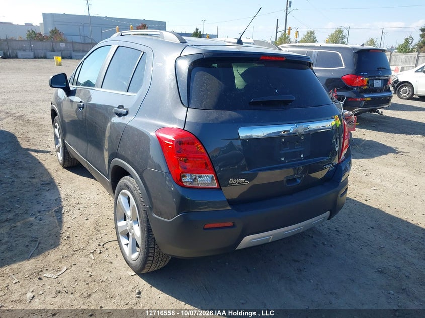 Vin: 3gncjrsb5gl150588, lot: 3123307, chevrolet trax ltz 20163