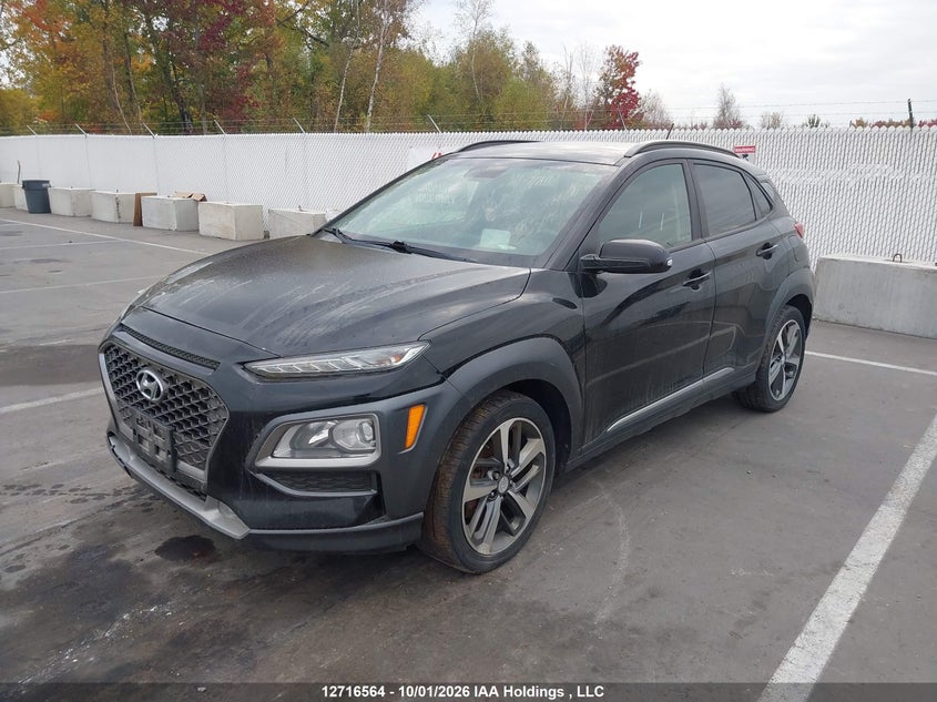 Vin: km8k3ca58ku262352, lot: 3123314, hyundai kona limited 20192