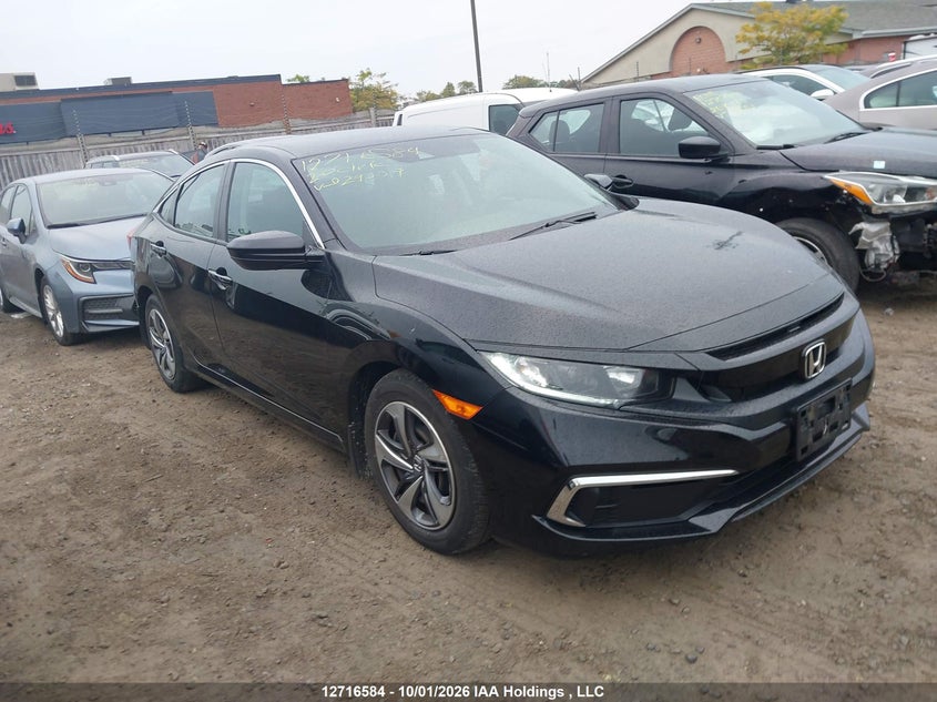 Vin: 2hgfc2f55lh029009, lot: 3123351, honda civic 20201