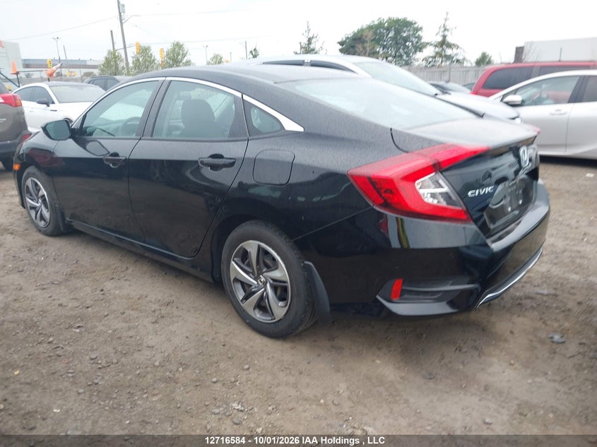 Vin: 2hgfc2f55lh029009, lot: 3123351, honda civic 20203