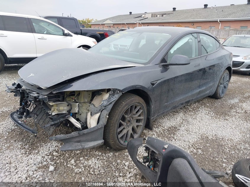 Vin: lrw3e7eb4rc087881, lot: 3123361, tesla model 3 long range 20242