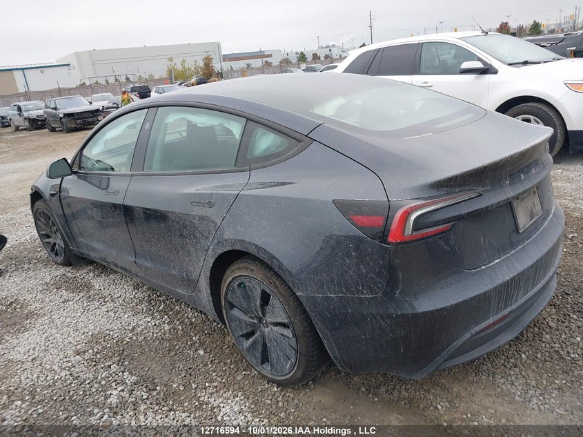 Vin: lrw3e7eb4rc087881, lot: 3123361, tesla model 3 long range 20243