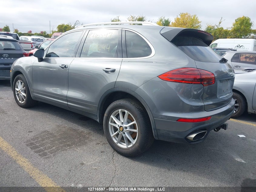 Vin: wp1aa2a27gka38044, lot: 3123364, porsche cayenne 20163