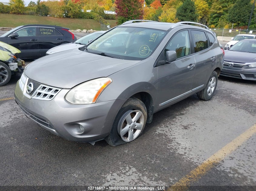 Vin: jn8as5mv2dw106183, lot: 3123384, nissan rogue 20132