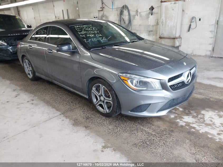 2014 Mercedes-Benz Cla 250 4Matic, Left Rear, IAAI, VIN WDDSJ4GBXEN090634