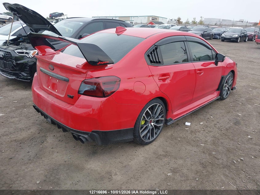 Vin: jf1va2v66l9818138, lot: 3123467, subaru wrx sti sti 20204