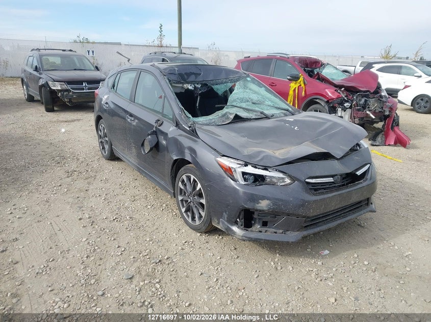 Vin: 4s3gtag66p3718845, lot: 3123468, subaru impreza sport with eyesight 5-door 20231