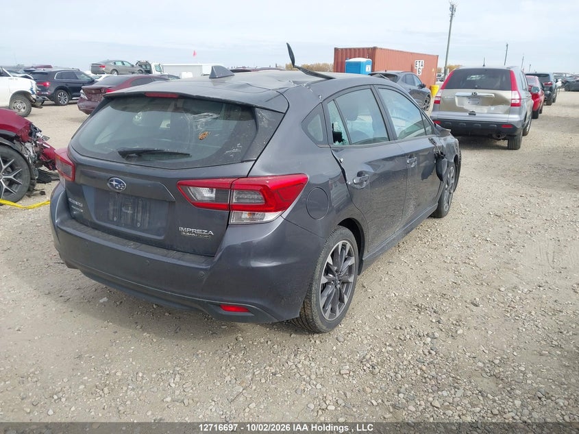 Vin: 4s3gtag66p3718845, lot: 3123468, subaru impreza sport with eyesight 5-door 20234