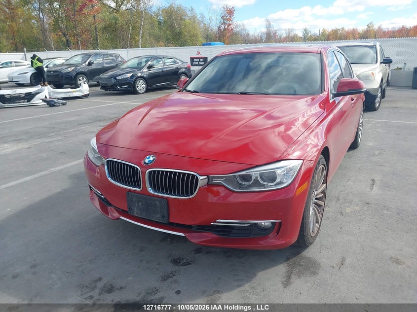 Vin: wba3b3c59ej977667, lot: 3123548, bmw 328 xi 20142