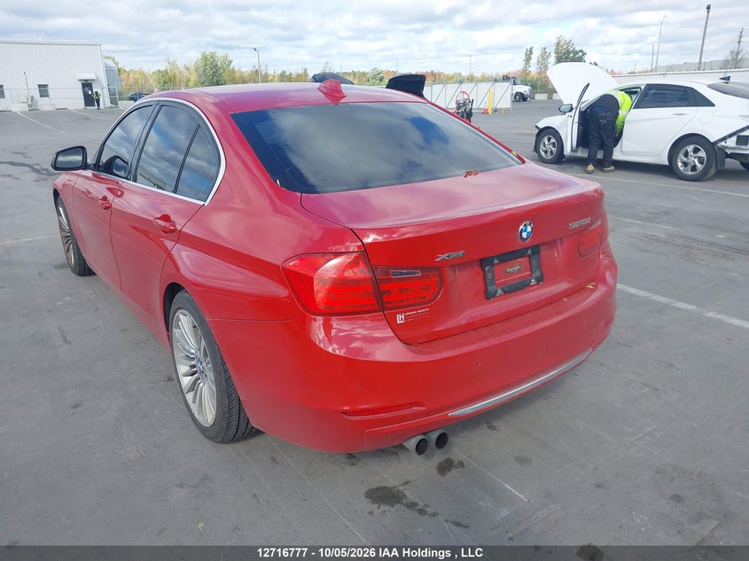 Vin: wba3b3c59ej977667, lot: 3123548, bmw 328 xi 20143