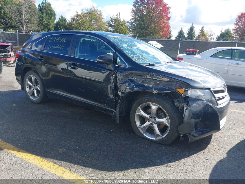 2014 Toyota Venza Le/Xle, Правый перёд, IAAI, VIN 4T3BA3BB4EU061960
