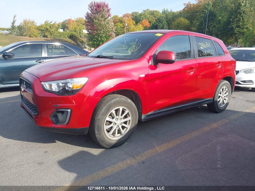 2013 Mitsubishi Rvr, Right Side, IAAI, VIN 4A4AH3AU1DE601922 — photo 2
