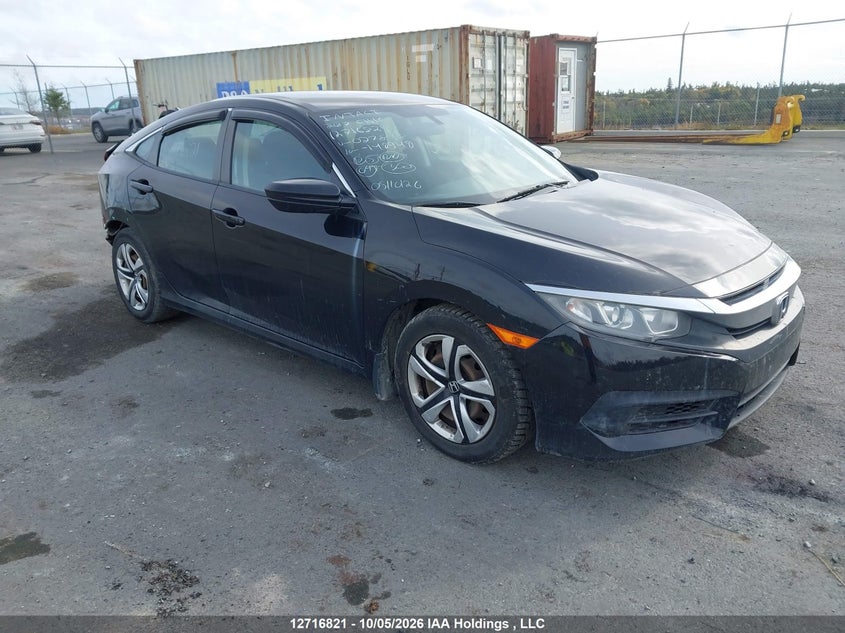 HONDA CIVIC 2017. Lot# 12716821. VIN 2HGFC2E50HH027838. Photo 1