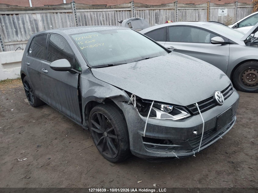 Vin: 3vw117au9fm082597, lot: 3123610, volkswagen golf 1.8 tsi comfortline/1.8 tsi highline/1.8 tsi trendline 2015 img_1