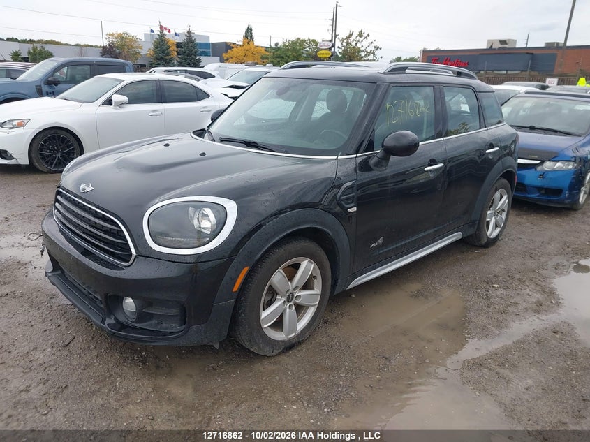Vin: wmzyv5c33j3e82389, lot: 3123633, mini countryman cooper 20182