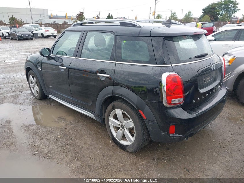 Vin: wmzyv5c33j3e82389, lot: 3123633, mini countryman cooper 20183