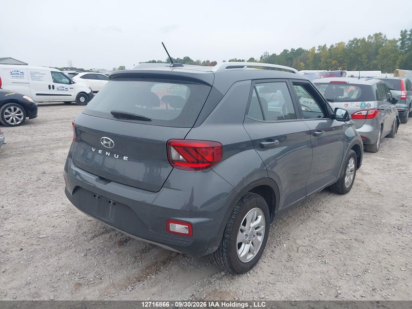 Vin: kmhrc8a32su354065, lot: 3123637, hyundai venue sel/limited 20254